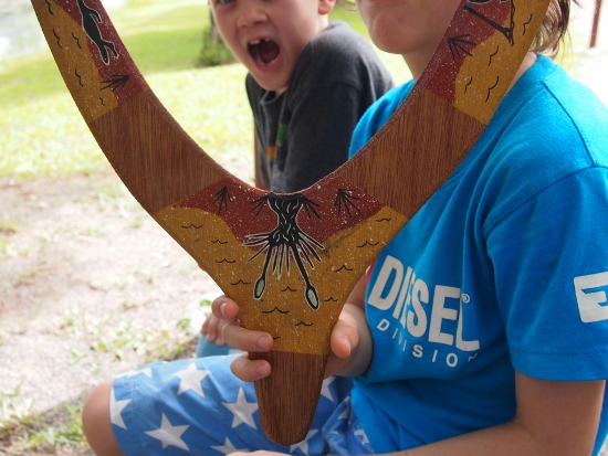  Aboriginal Weapons and Hunting. Learning about aboriginal history and culture