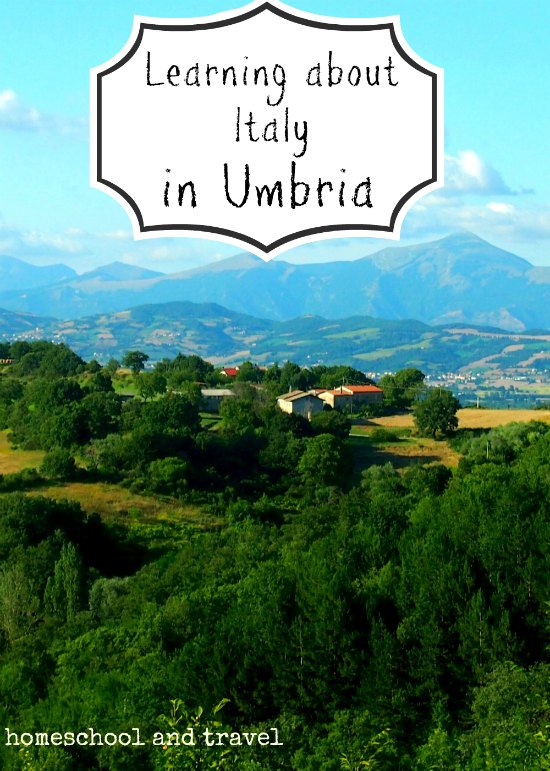 Learninng about Italy in Umbria