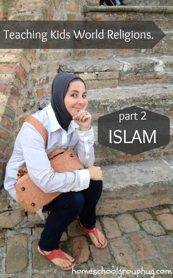 Teaching kids world religions series. How to teach kids about Islam by Amanda Moutaki