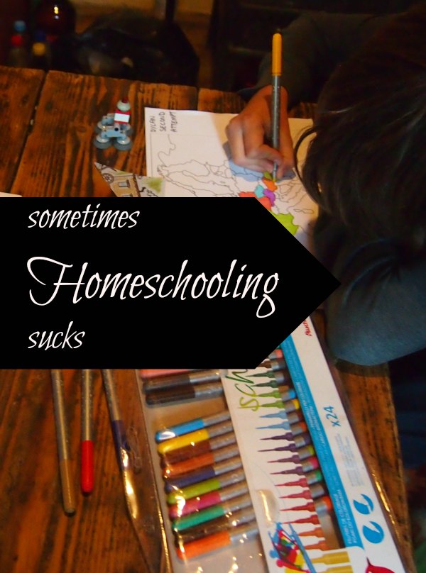 Sometimes Homeschooling Sucks