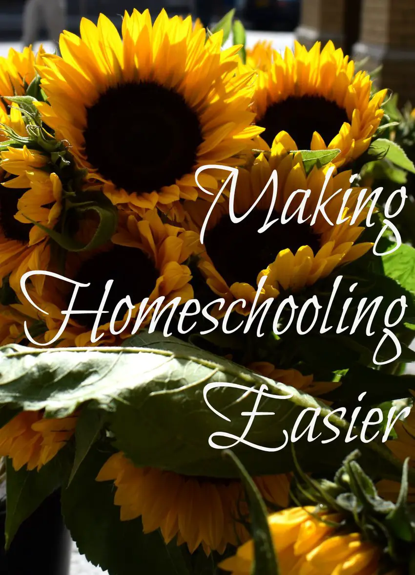 Making Homeschooling Easier
