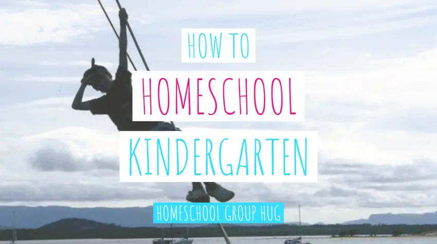How to homeschool kindergarten child climbing play